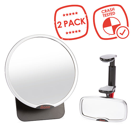 easy view™ & see me too™ bundle - diono® baby mirror